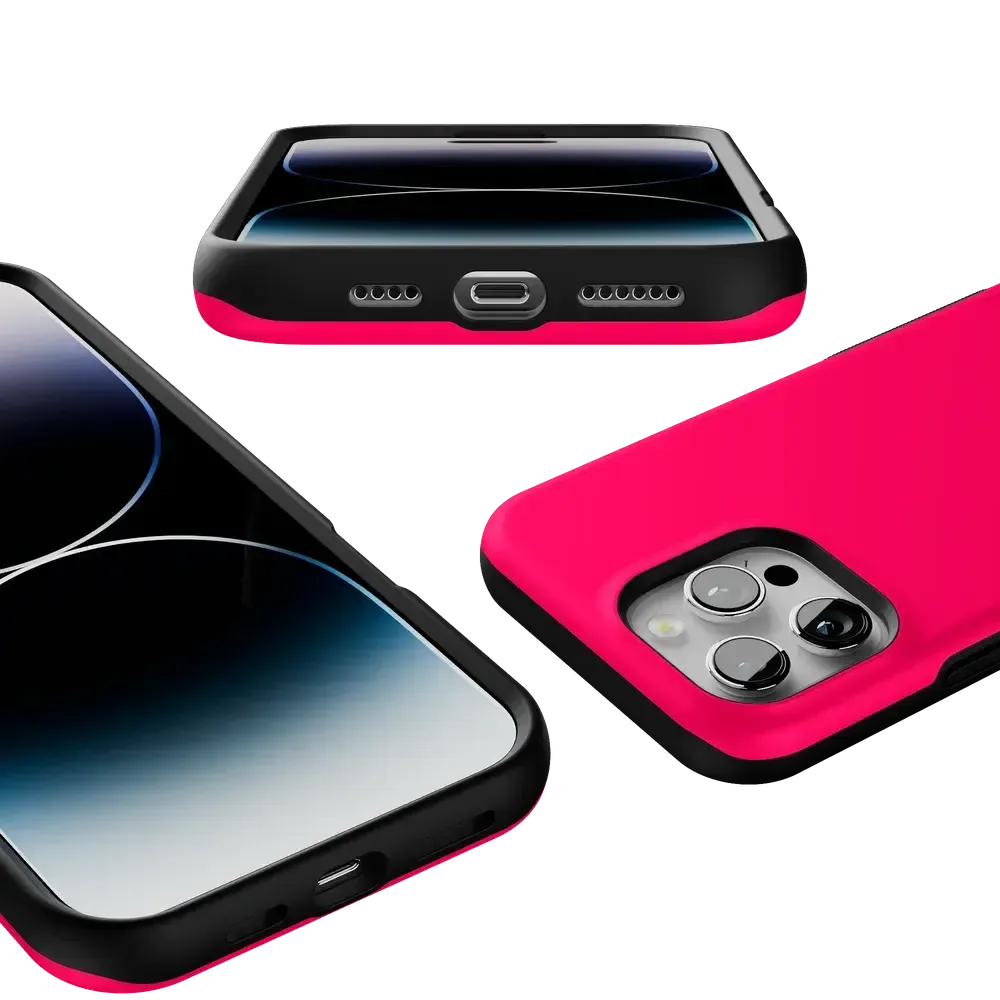 Think Pink | Solid Neon Pink Case