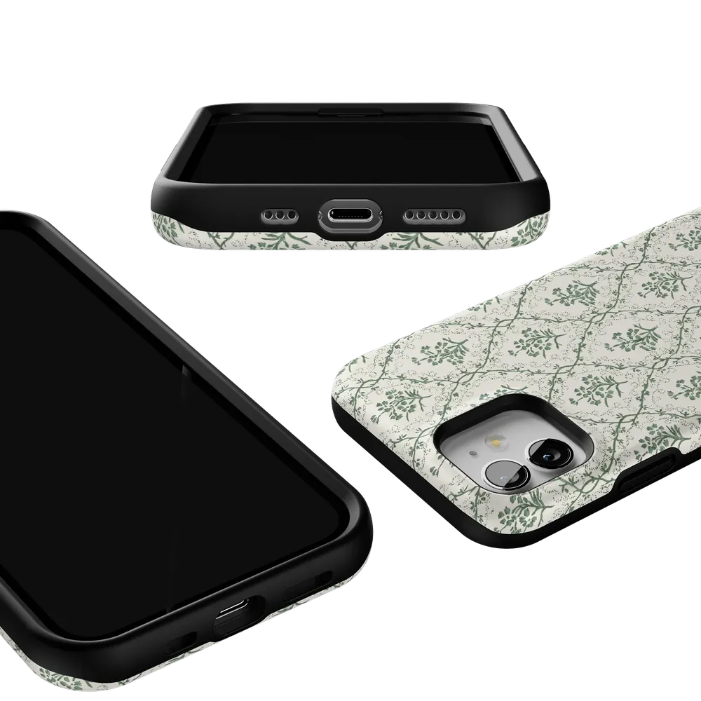 Sage Tapestry | Floral Vines Case