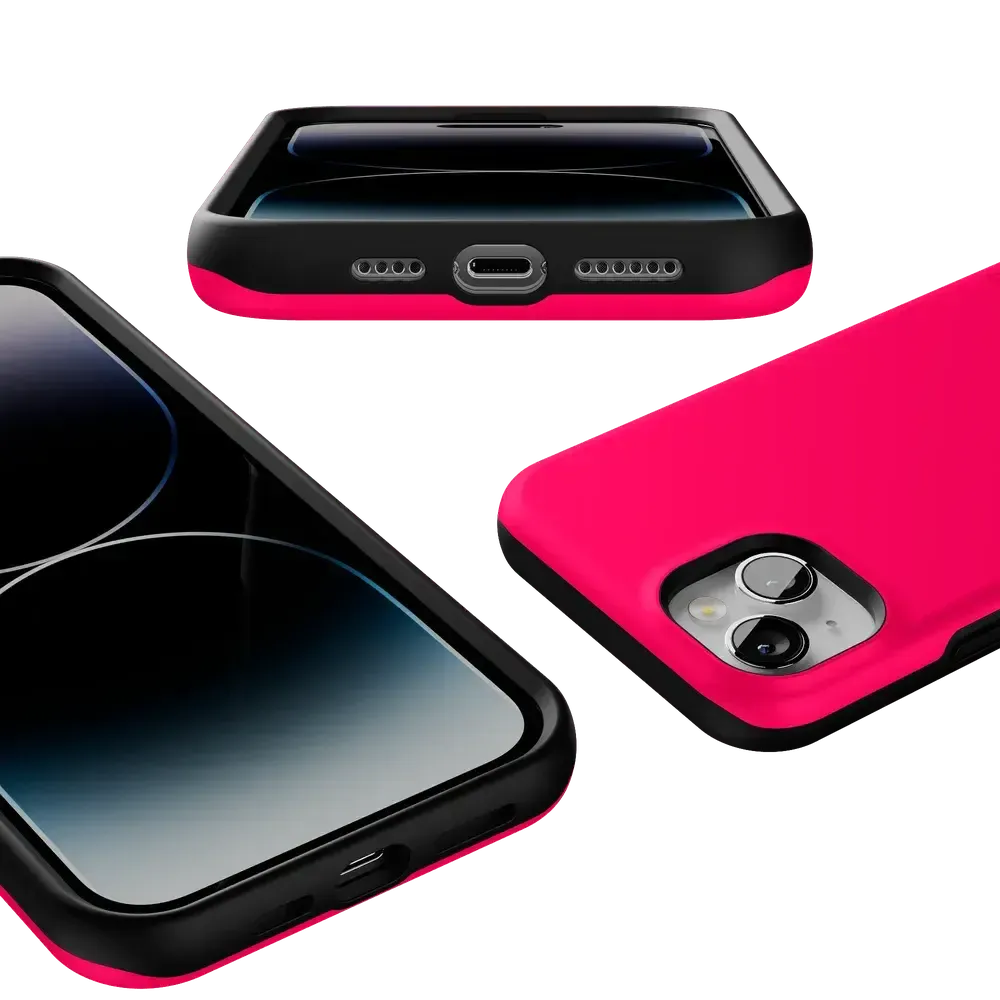 Think Pink | Solid Neon Pink Case