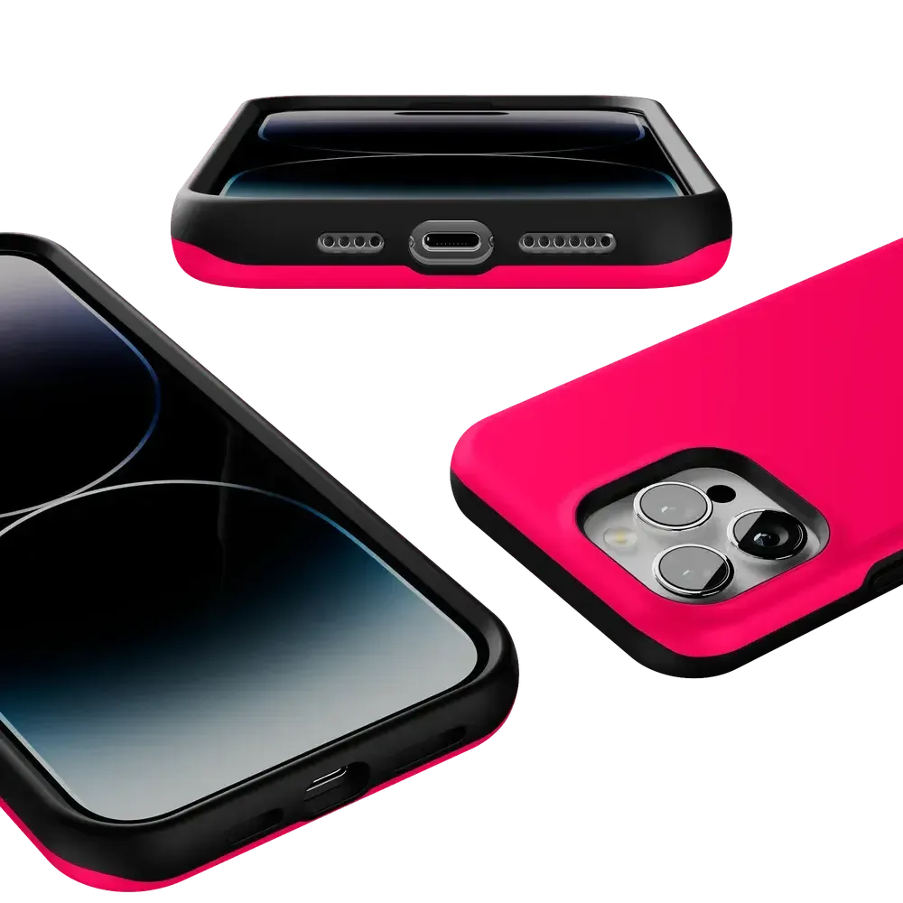 Think Pink | Solid Neon Pink Case