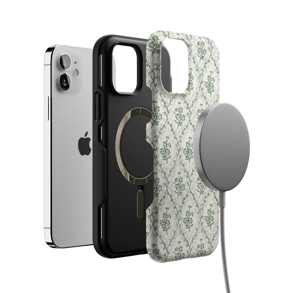 Sage Tapestry | Floral Vines Case