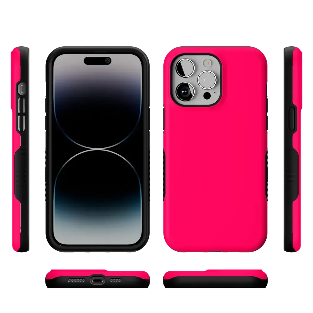 Think Pink | Solid Neon Pink Case