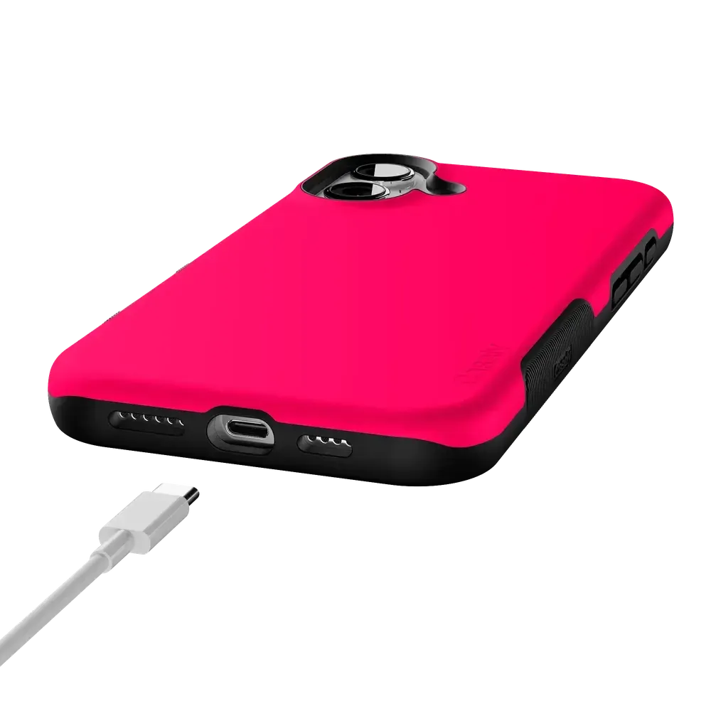 Think Pink | Solid Neon Pink Case