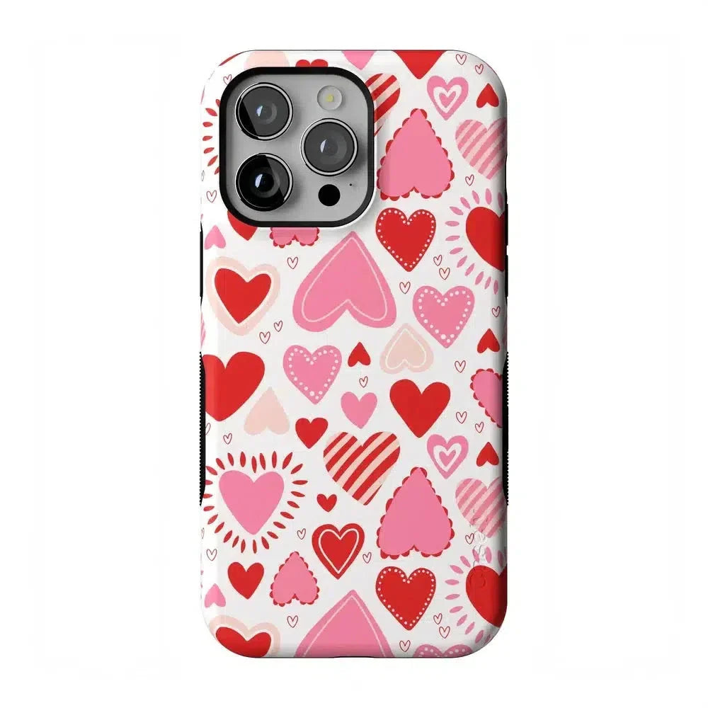 Love Struck | Heart Stickers Case