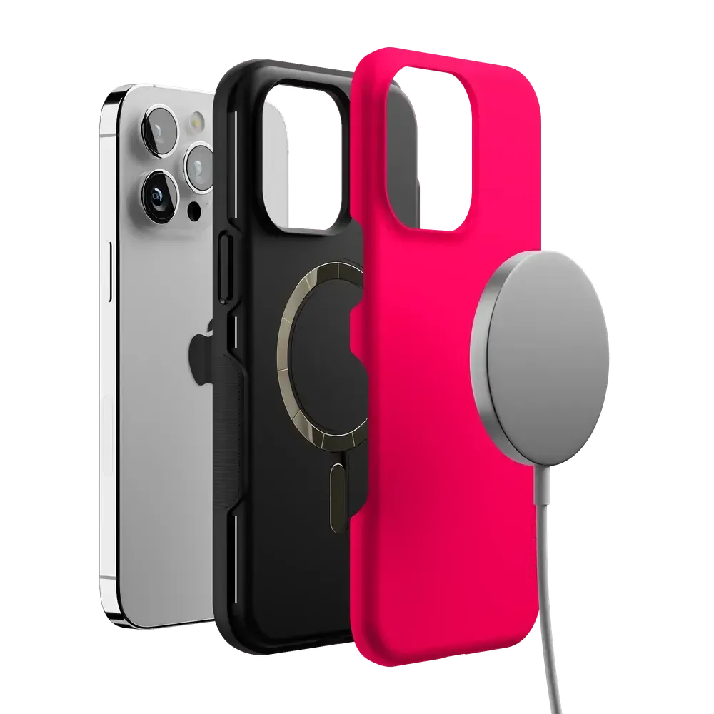 Think Pink | Solid Neon Pink Case