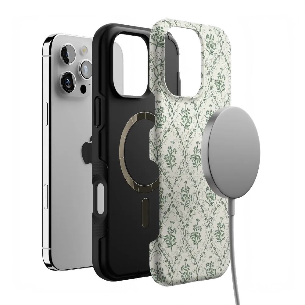 Sage Tapestry | Floral Vines Case