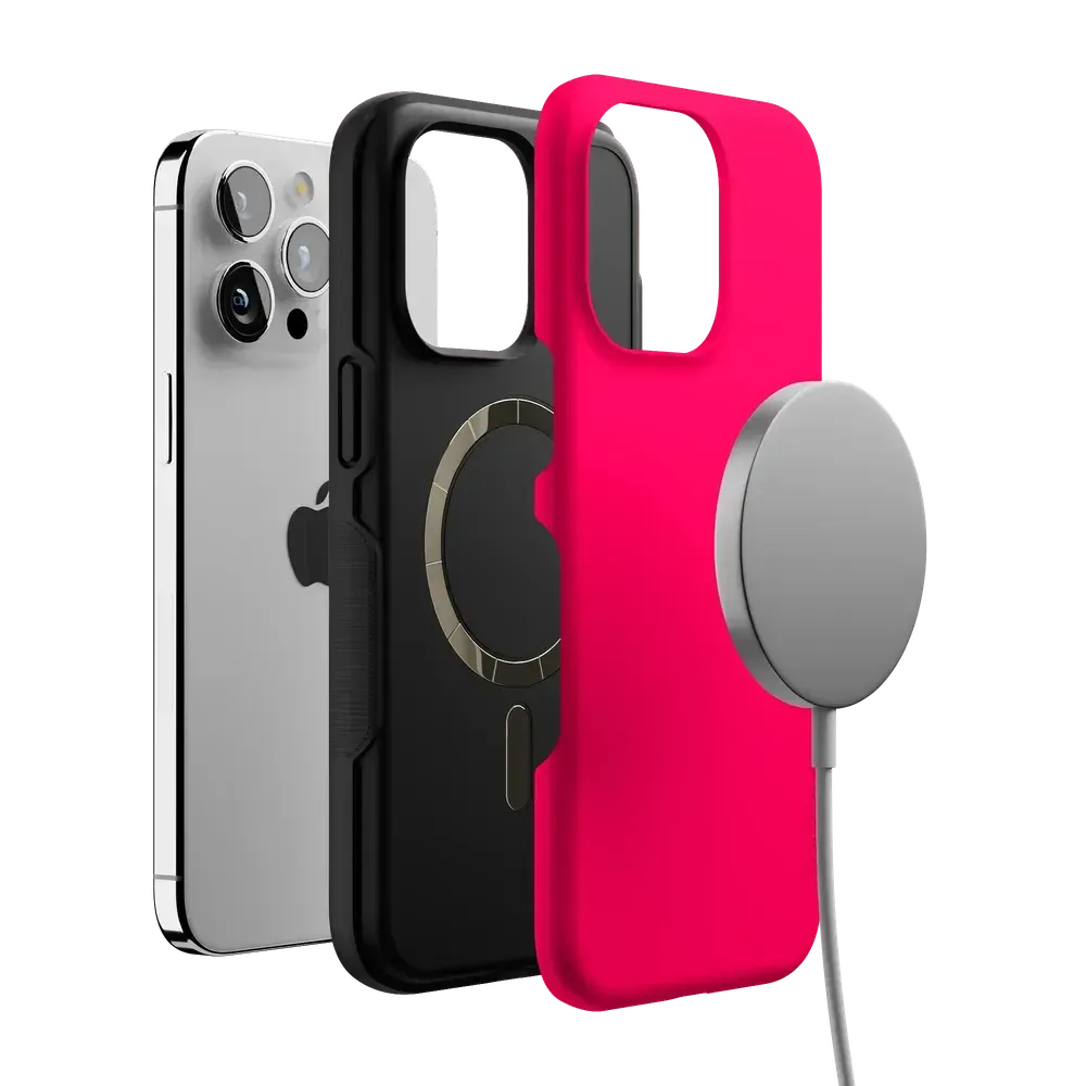 Think Pink | Solid Neon Pink Case