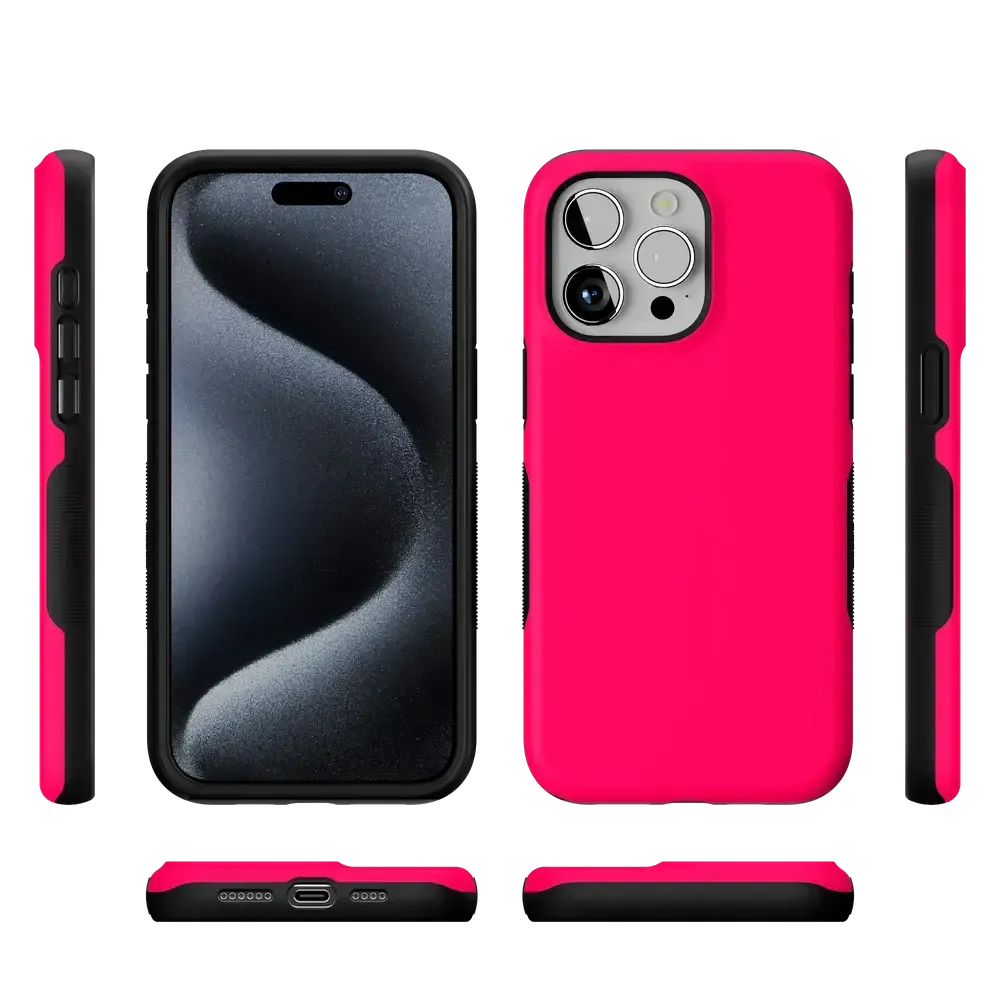 Think Pink | Solid Neon Pink Case
