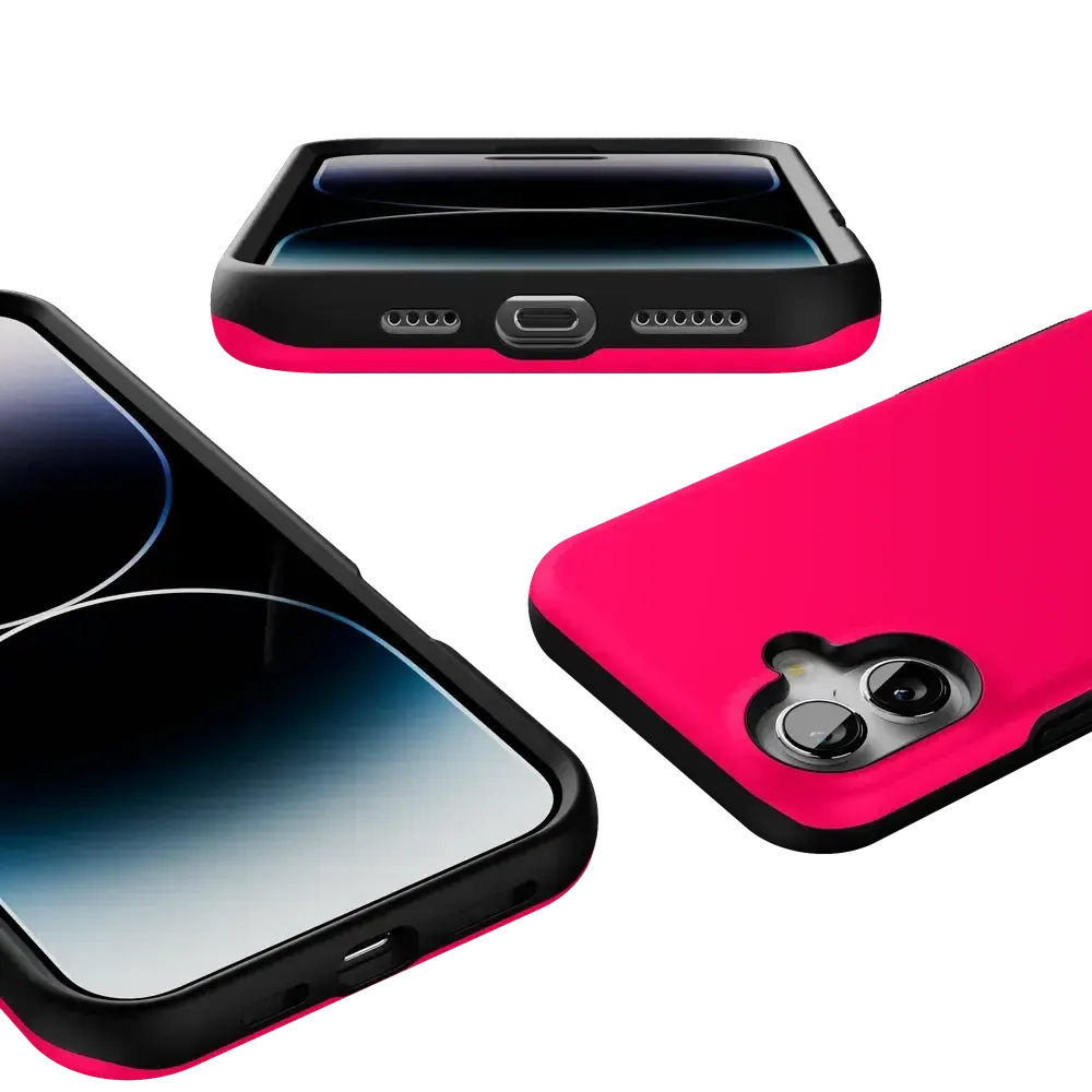 Think Pink | Solid Neon Pink Case