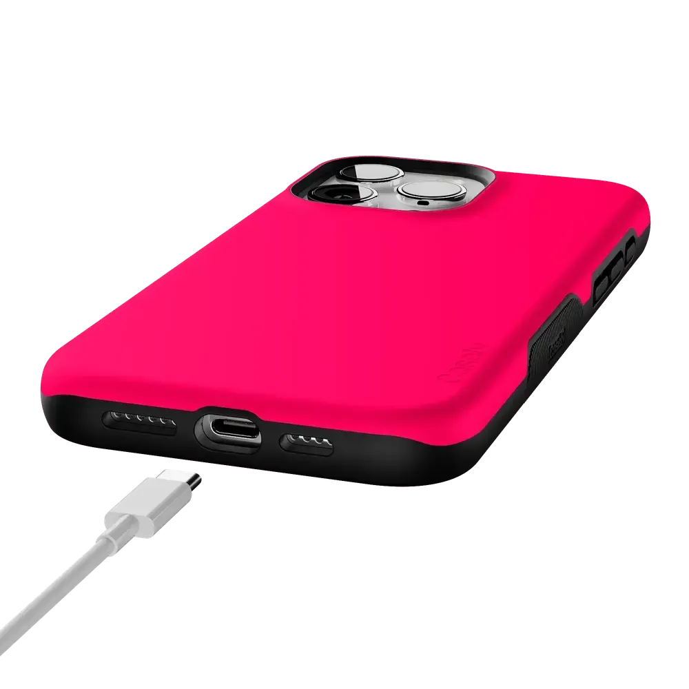 Think Pink | Solid Neon Pink Case