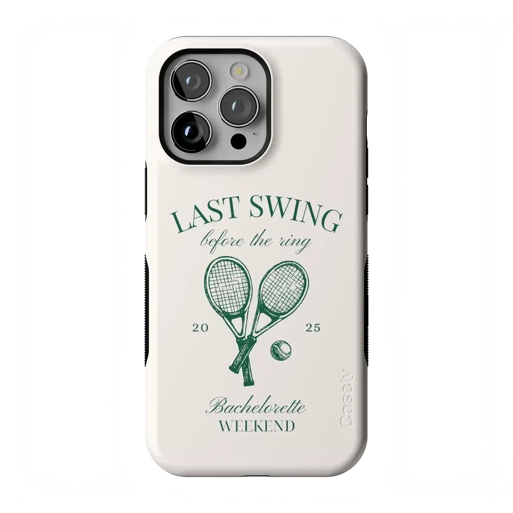 Last Swing | Off-White Bachelorette Case