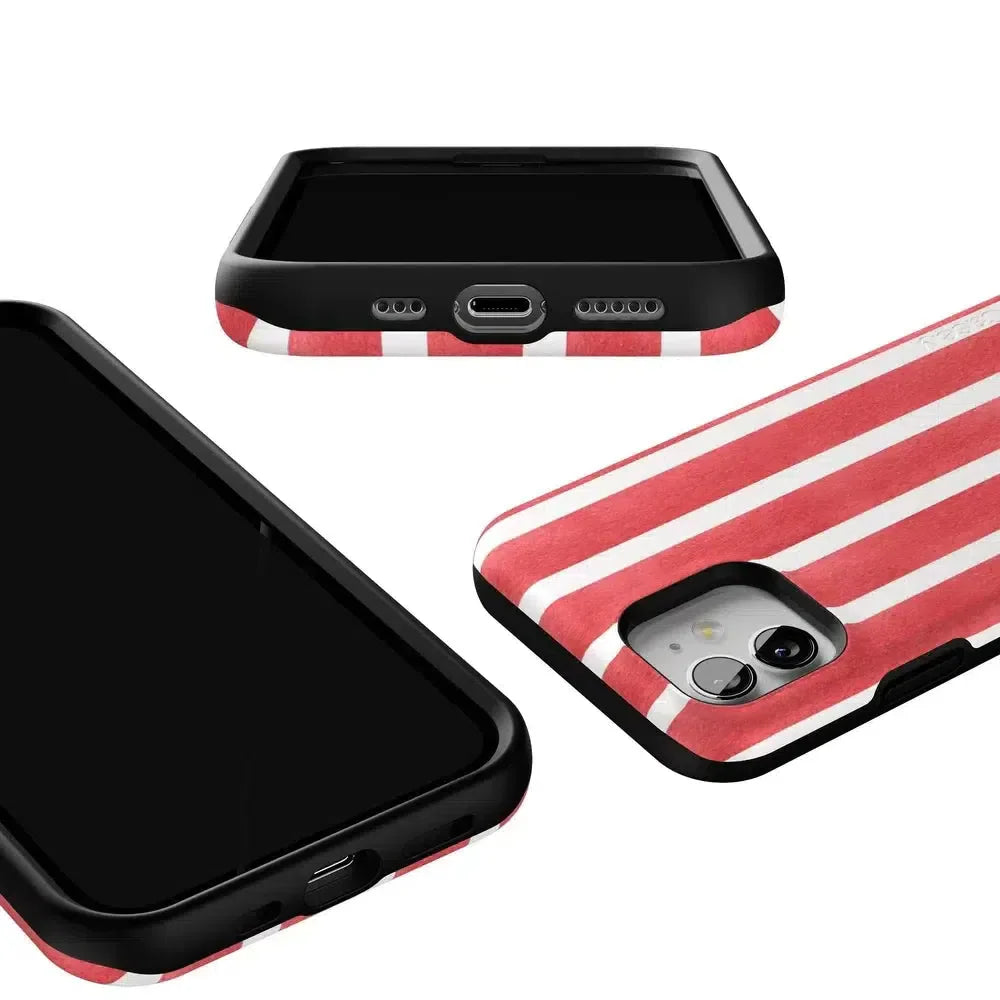 East Coast Summer | Red Stripes Case