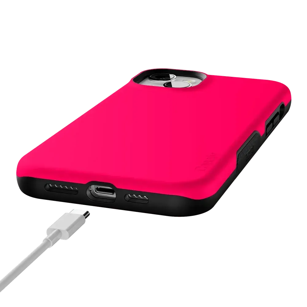Think Pink | Solid Neon Pink Case