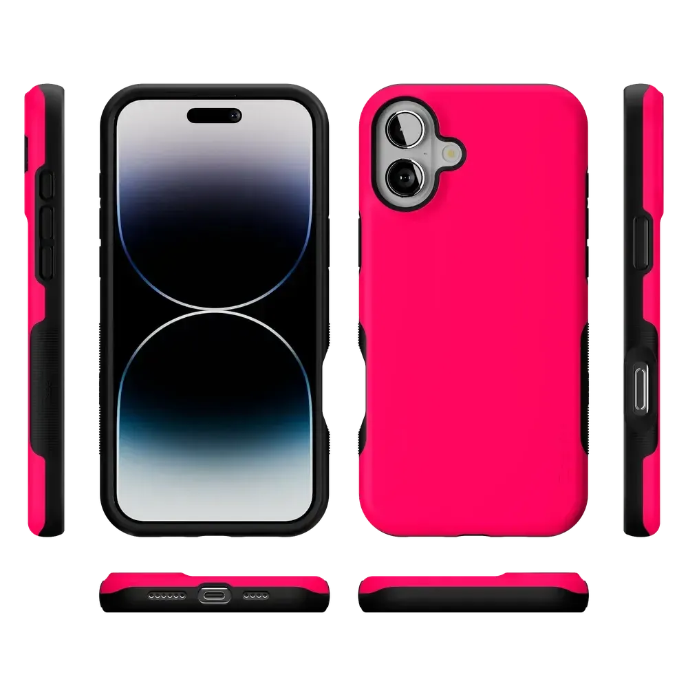 Think Pink | Solid Neon Pink Case