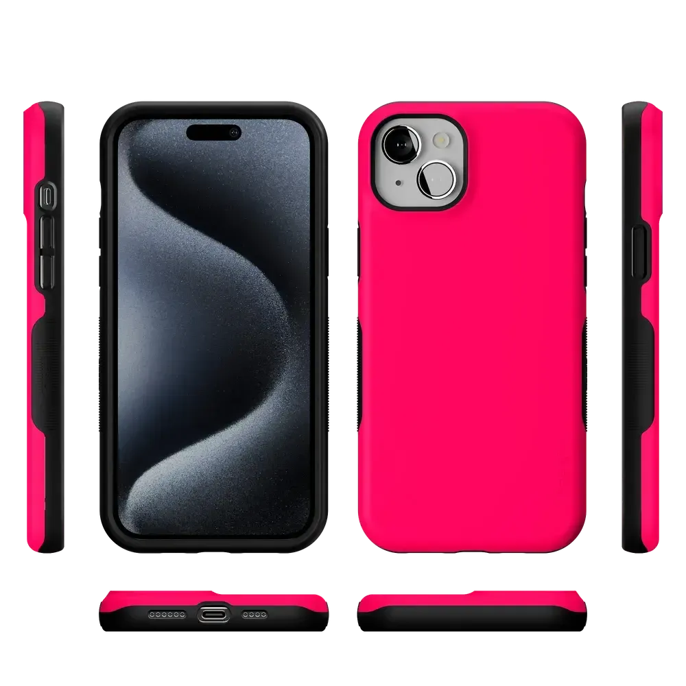 Think Pink | Solid Neon Pink Case