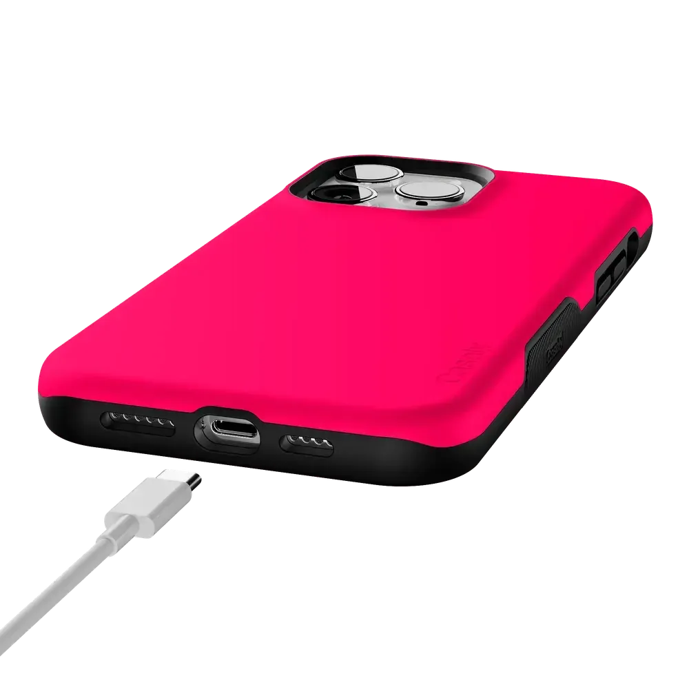 Think Pink | Solid Neon Pink Case