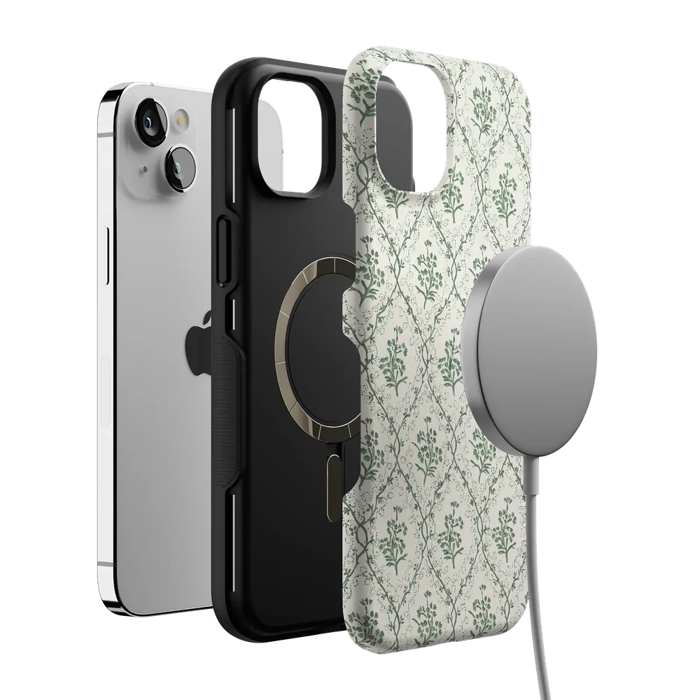 Sage Tapestry | Floral Vines Case