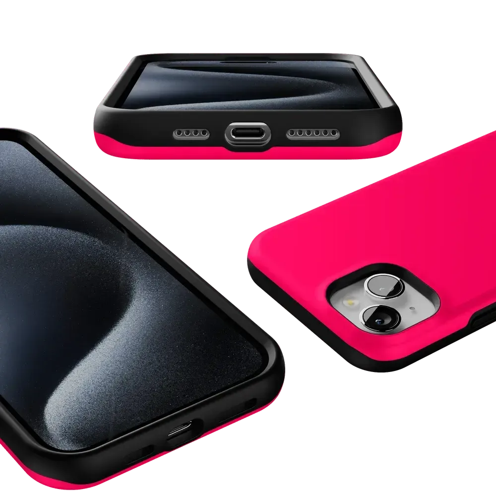 Think Pink | Solid Neon Pink Case