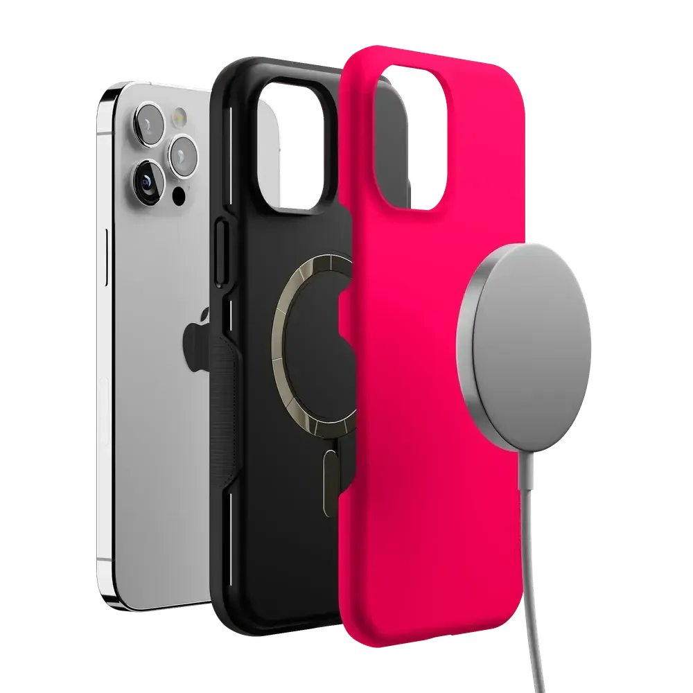 Think Pink | Solid Neon Pink Case