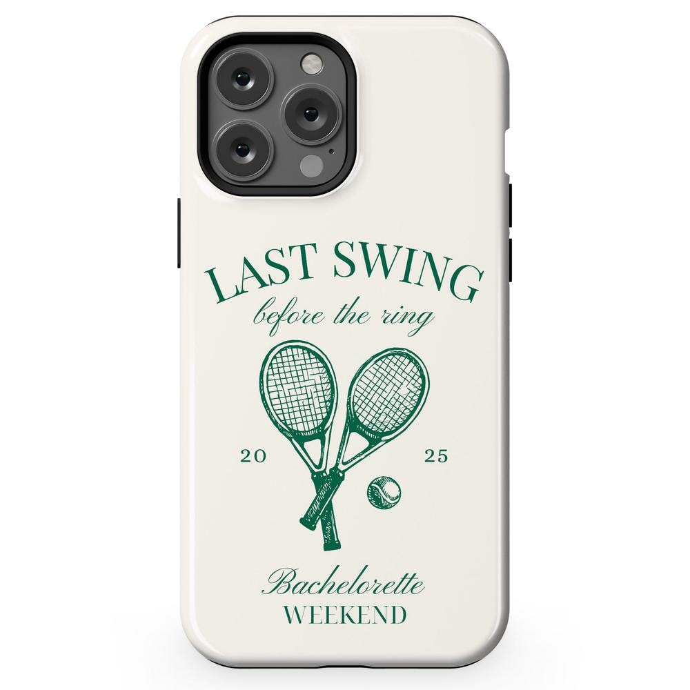 Last Swing | Off-White Bachelorette Case
