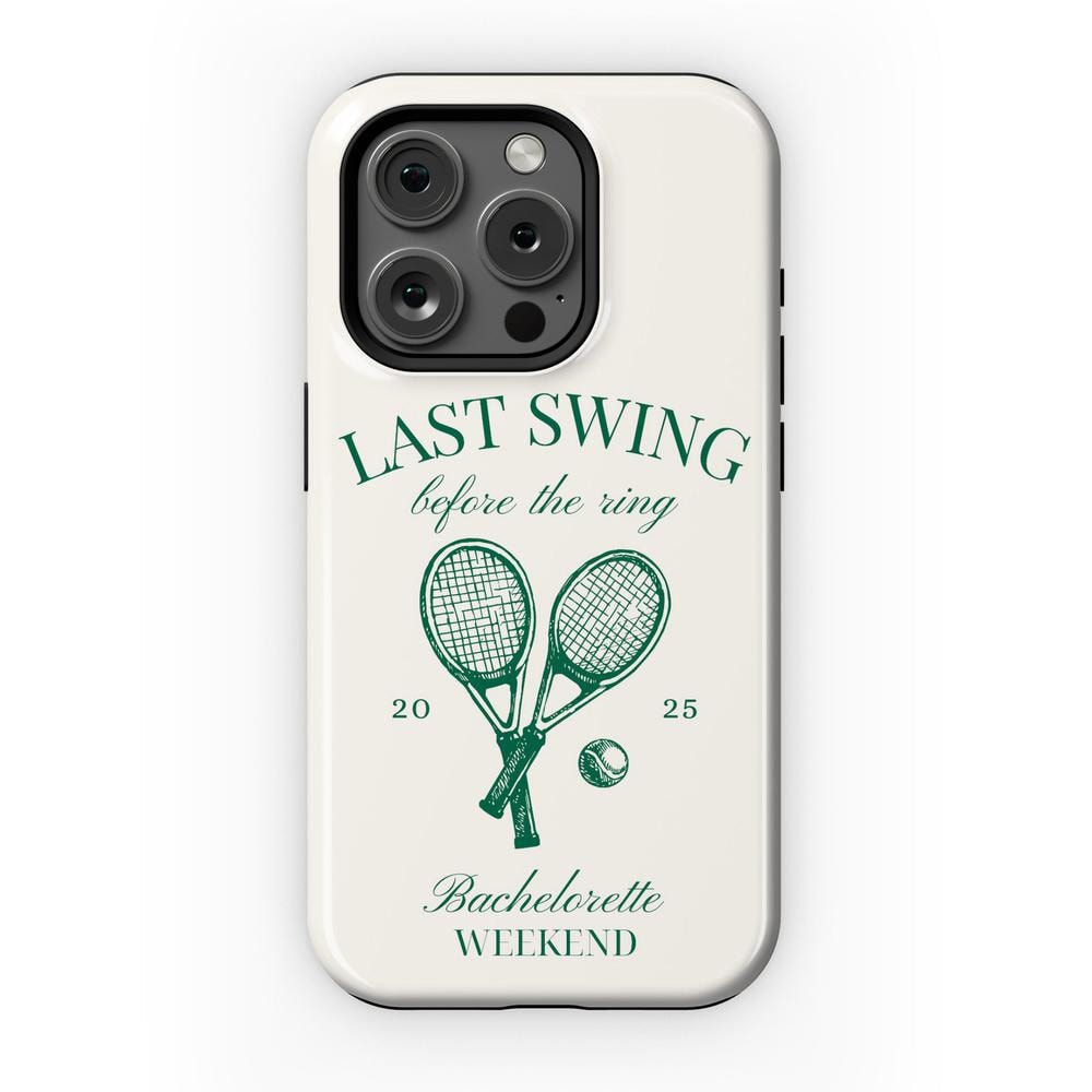 Last Swing | Off-White Bachelorette Case