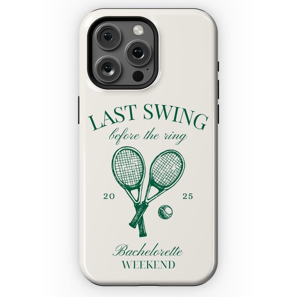 Last Swing | Off-White Bachelorette Case