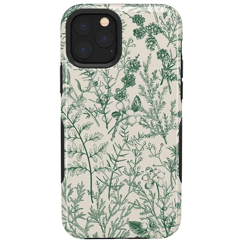 Sage Garden | Green Floral Case