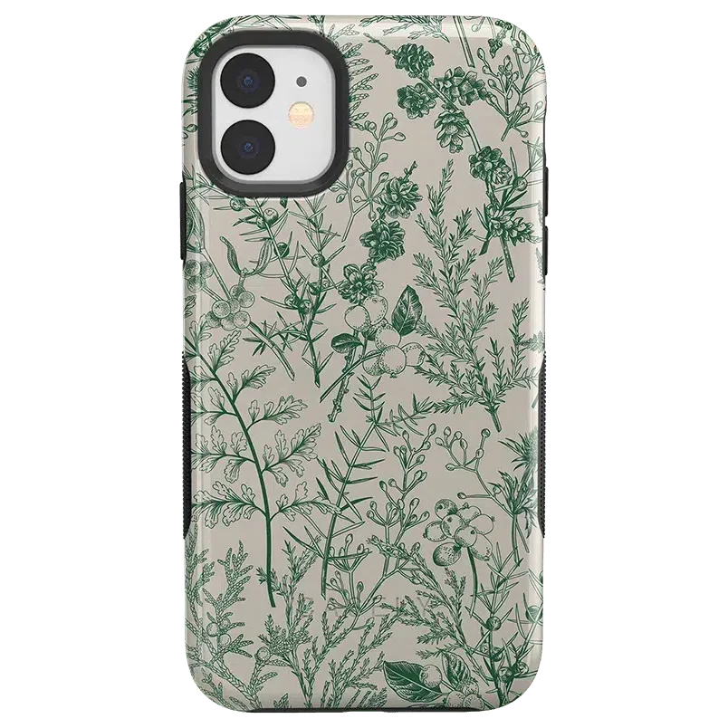 Sage Garden | Green Floral Case