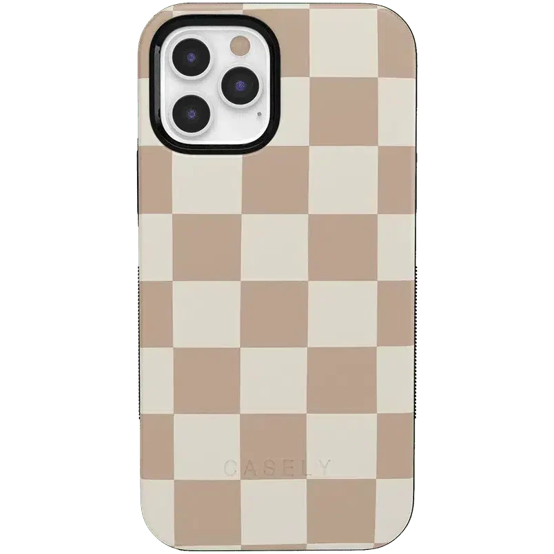 Fit Check | Neutral Checkerboard Case