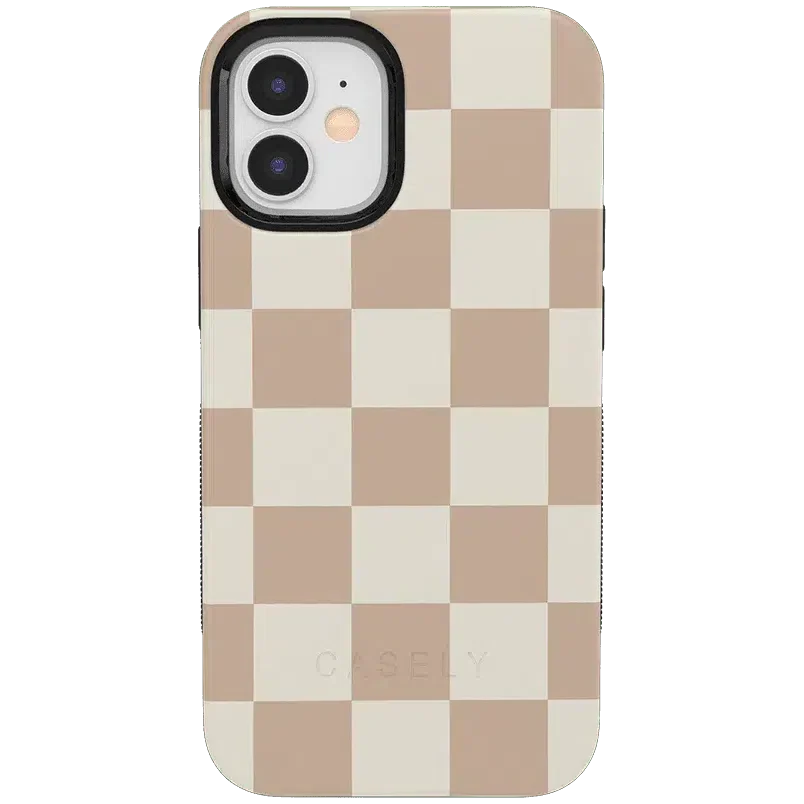 Fit Check | Neutral Checkerboard Case