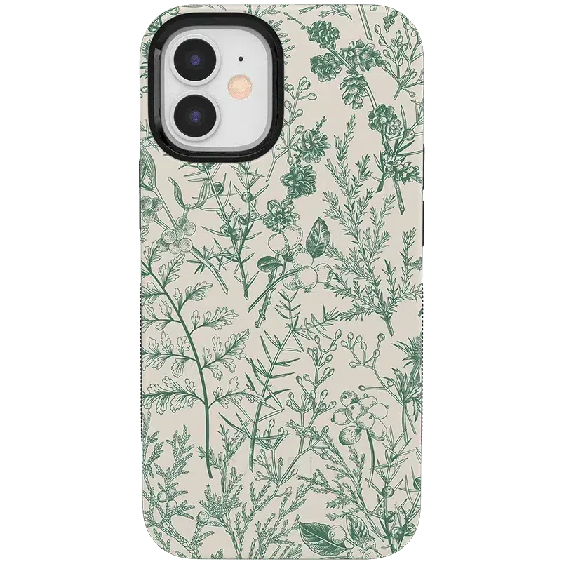 Sage Garden | Green Floral Case
