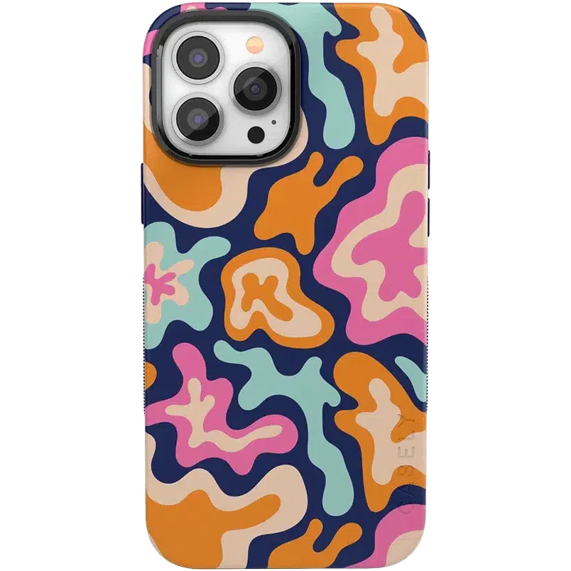 Midnight Color Splash | Abstract Retro Case