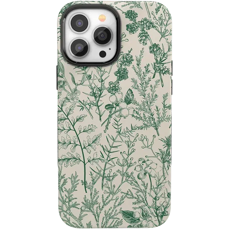 Sage Garden | Green Floral Case