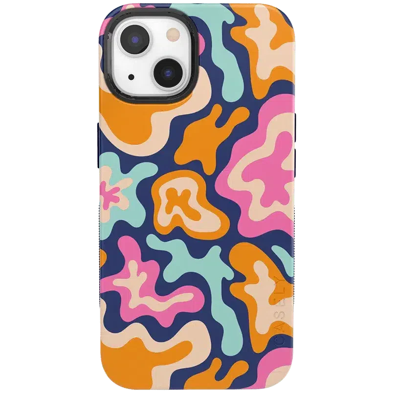 Midnight Color Splash | Abstract Retro Case