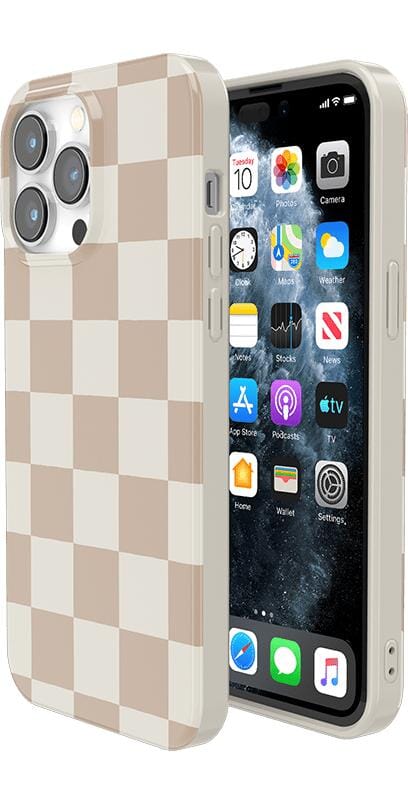 Fit Check | Neutral Checkerboard Case