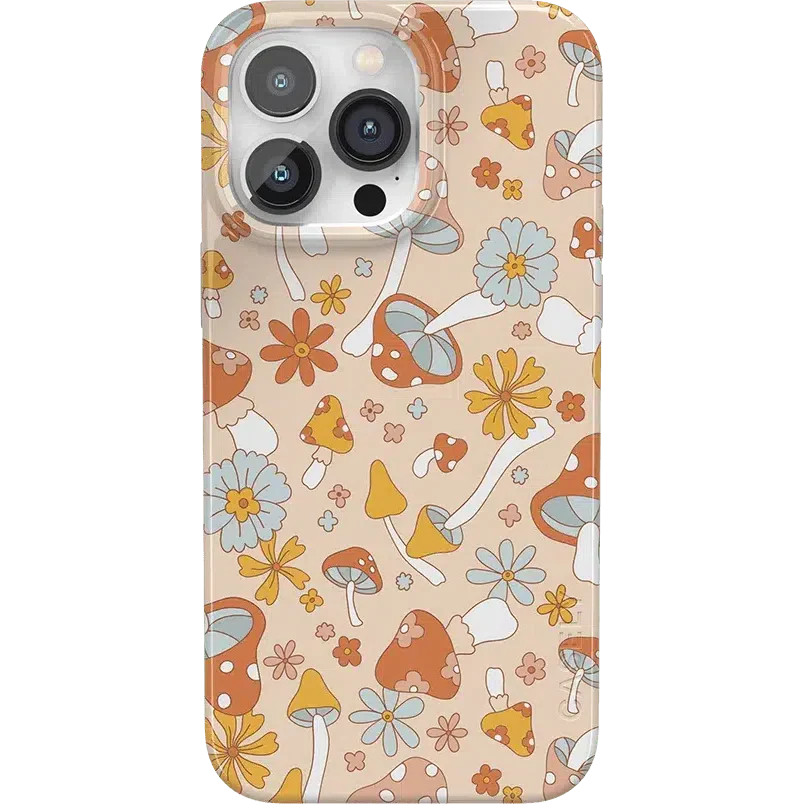 Mushroom Magic | Retro Floral Case