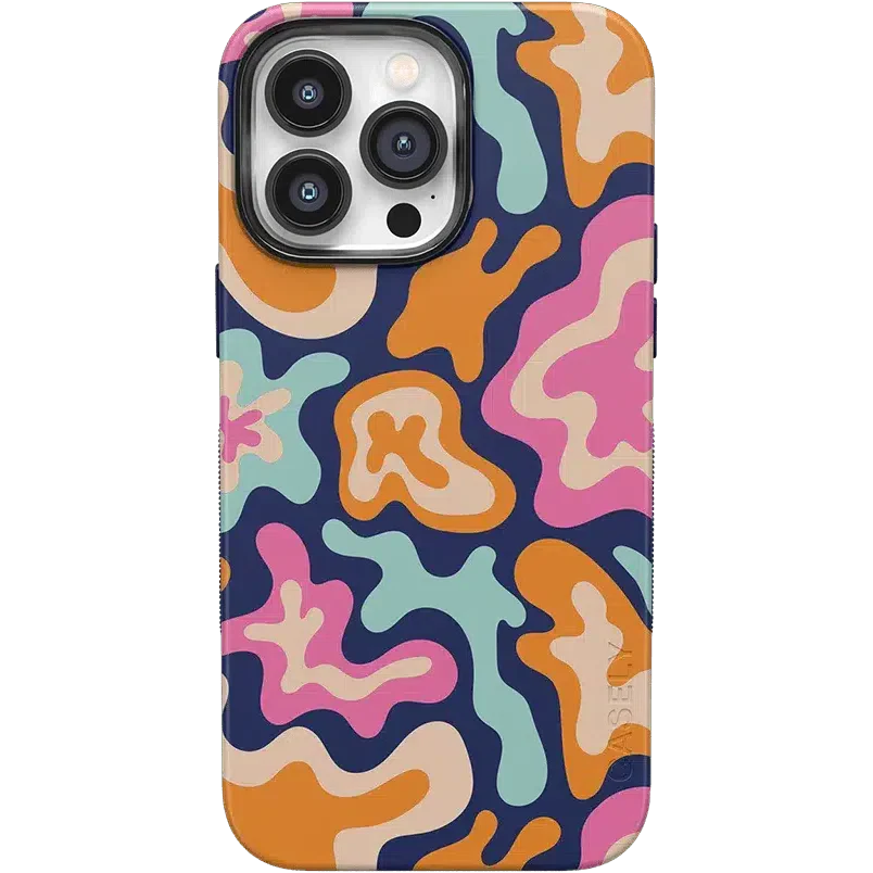 Midnight Color Splash | Abstract Retro Case