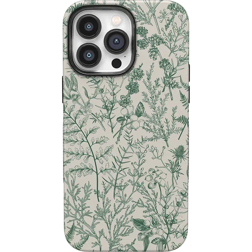 Sage Garden | Green Floral Case
