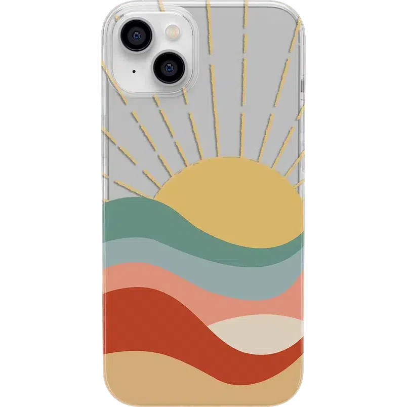 Here Comes the Sun | Colorblock Sunset Case