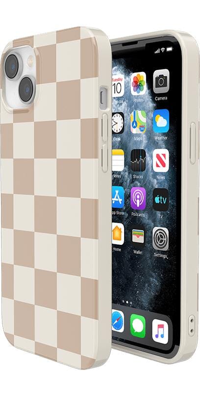 Fit Check | Neutral Checkerboard Case