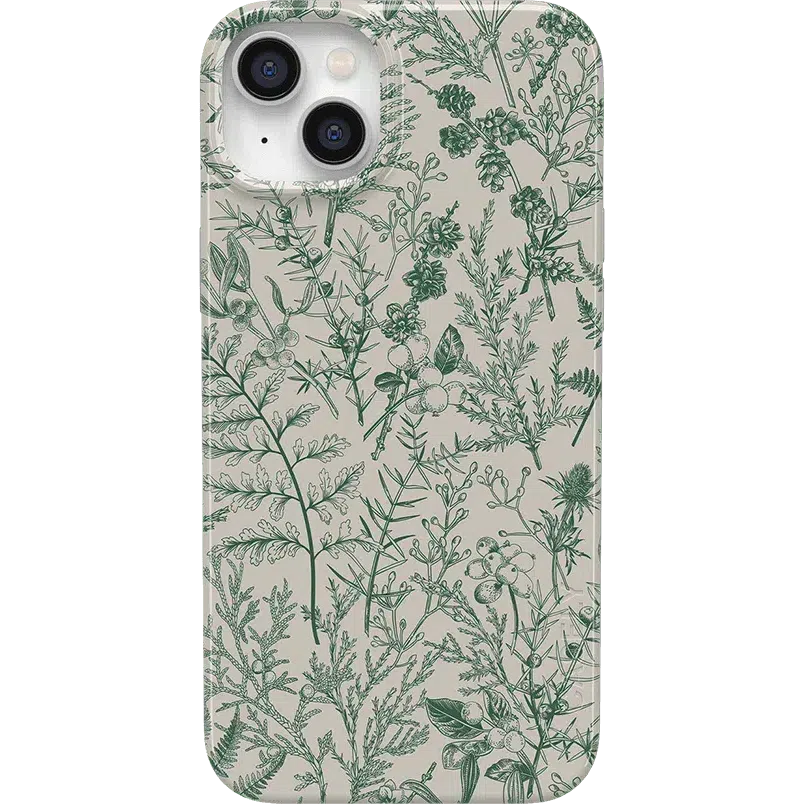 Sage Garden | Green Floral Case