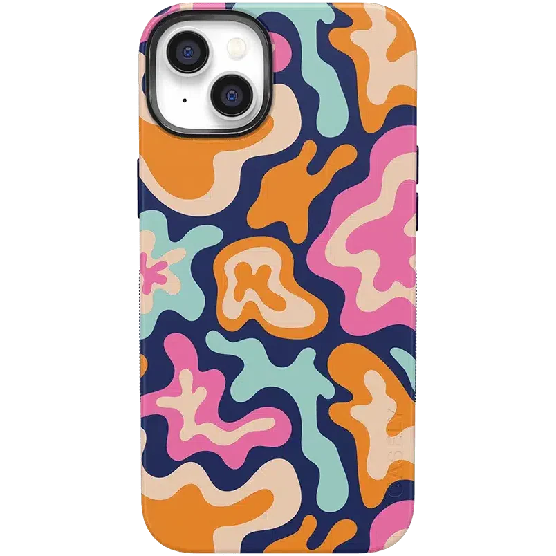 Midnight Color Splash | Abstract Retro Case