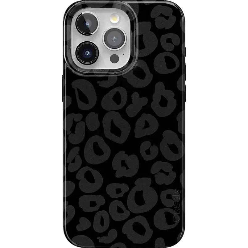 Into the Wild | Black Leopard Case