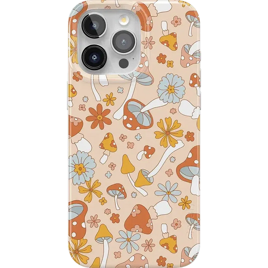 Mushroom Magic | Retro Floral Case