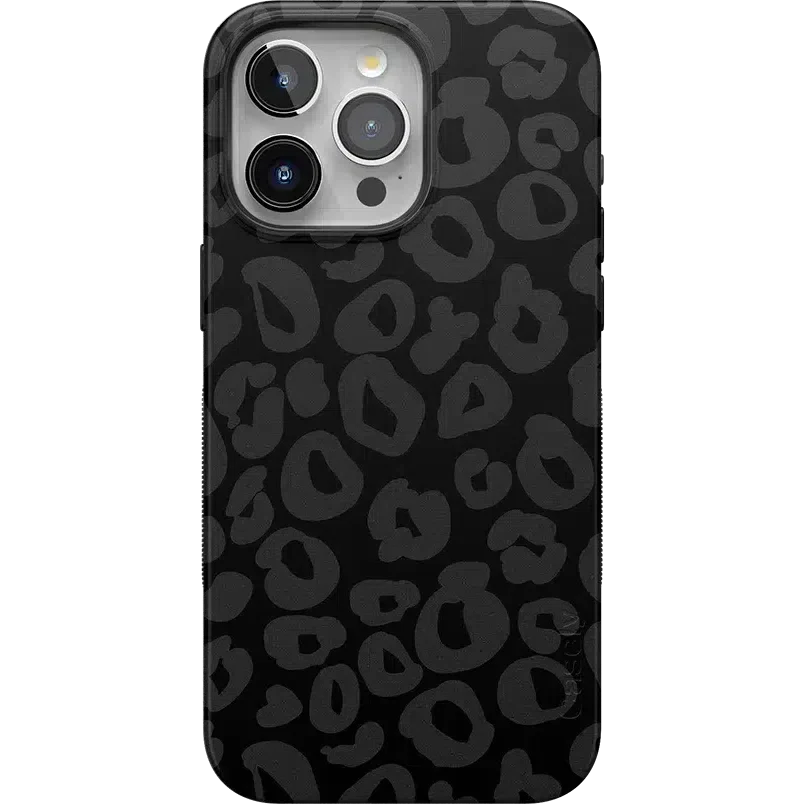 Into the Wild | Black Leopard Case