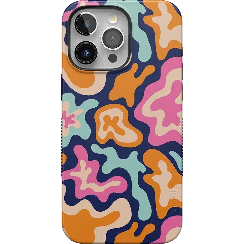Midnight Color Splash | Abstract Retro Case