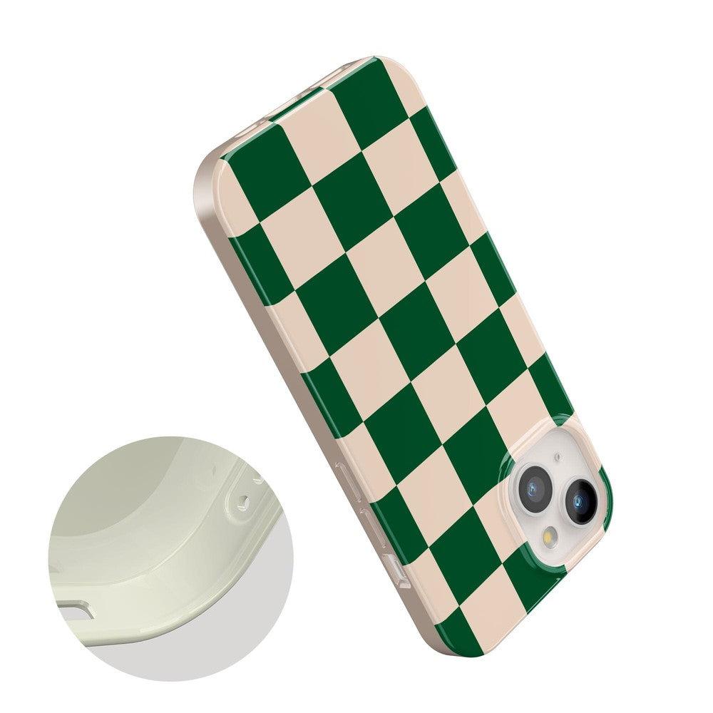 Fit Check | Green Checkerboard Case