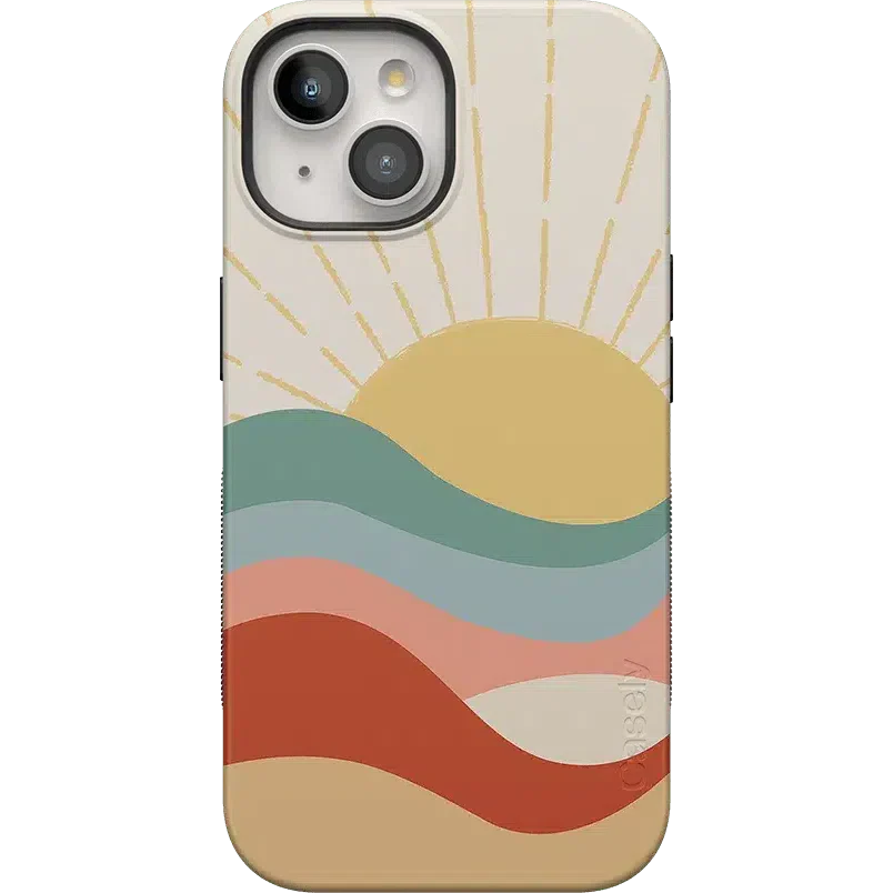 Here Comes the Sun | Colorblock Sunset Case
