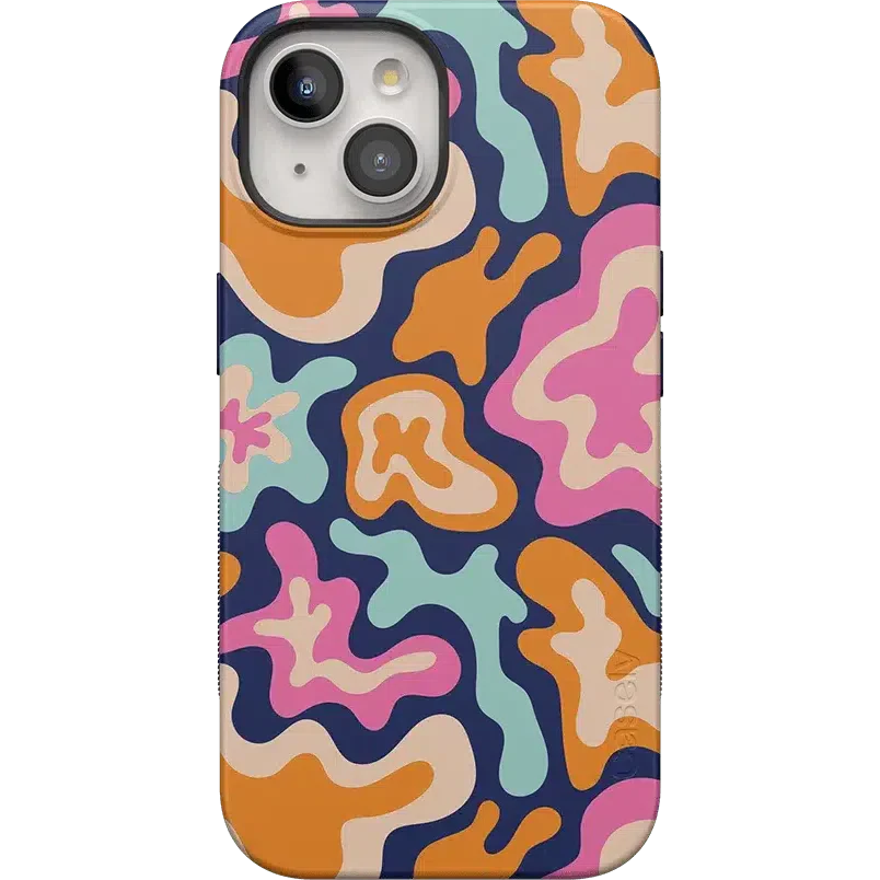 Midnight Color Splash | Abstract Retro Case