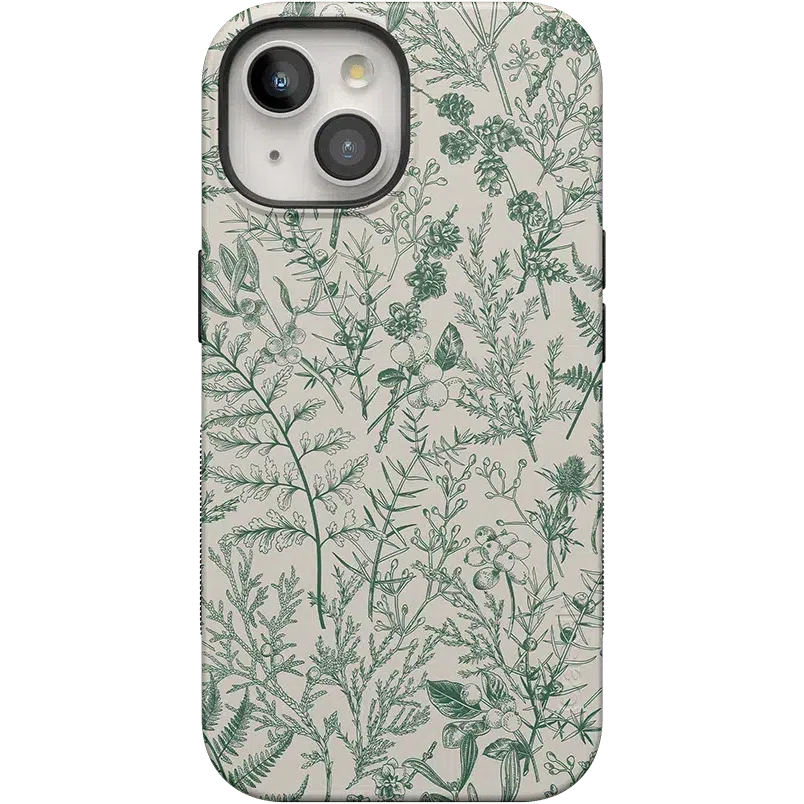 Sage Garden | Green Floral Case